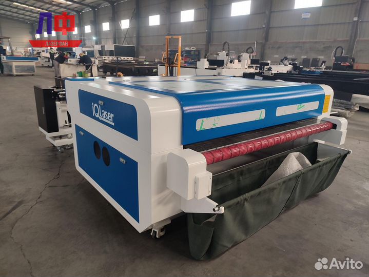 Лазерный станок текстильный