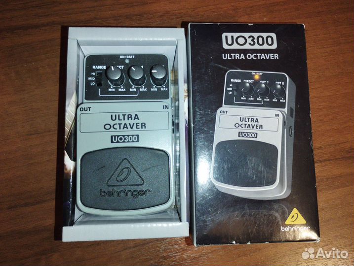 Behringer UO330 Ultra Octaver педаль эффектов