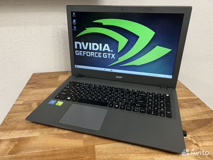 Мощный игровой Acer 4 ядра 8Gb SSD 250+750Gb GT920