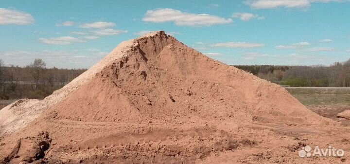 Щебень, песок