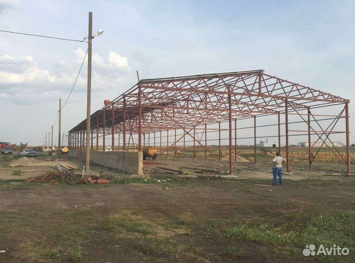 Быстровозводимые ангары из сэндвич панелей