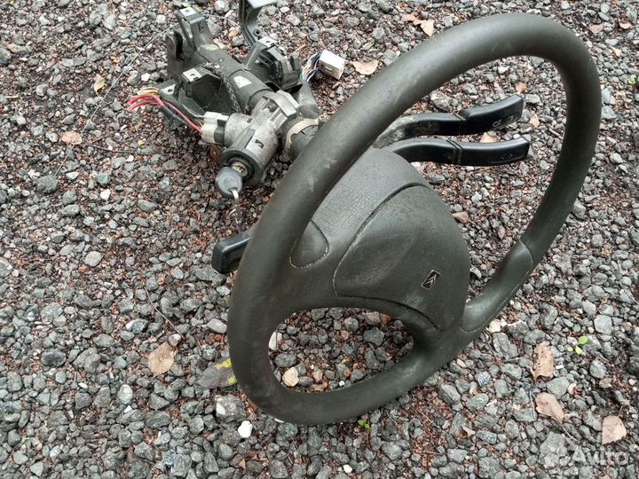 Руль в сборе с ключами, дукато, jumper