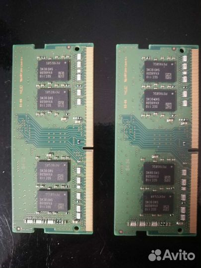 Оперативная память ddr4 16gb (2x8) sodimm 3200