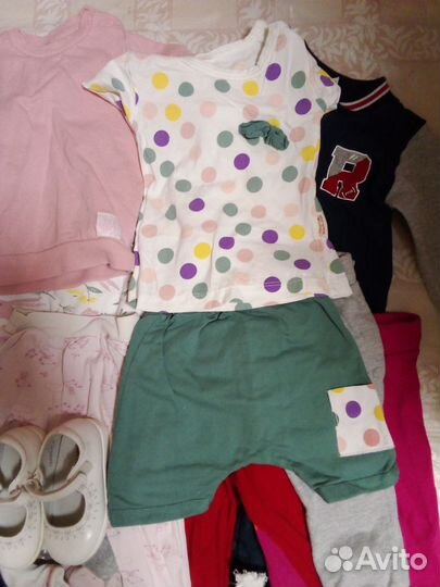 22 вещи пакетом для девочки 80-86