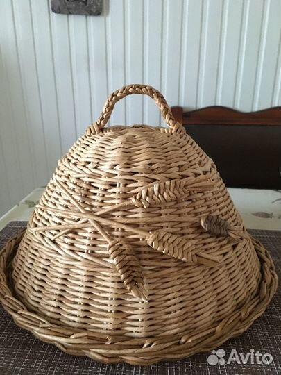 Хлебница плетеная