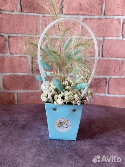 Цветочные композиции из сухоцветов