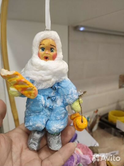 Ватные игрушки