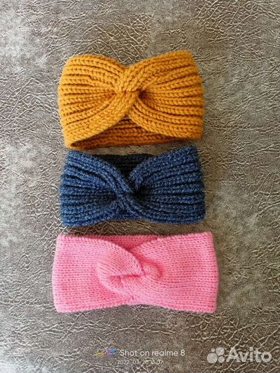 Повязка на голову женская