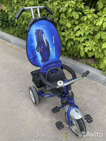 Детский велосипед с ручкой Capella Air Trike
