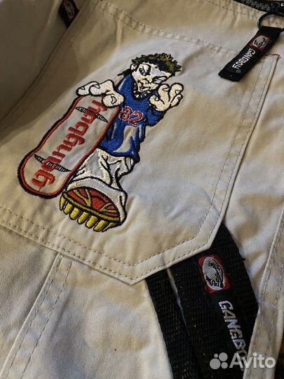 Gangboy jeans шорты рост 164 лютейшая винтажка