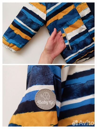 Костюм зимний детский для мальчика Baby Go 86