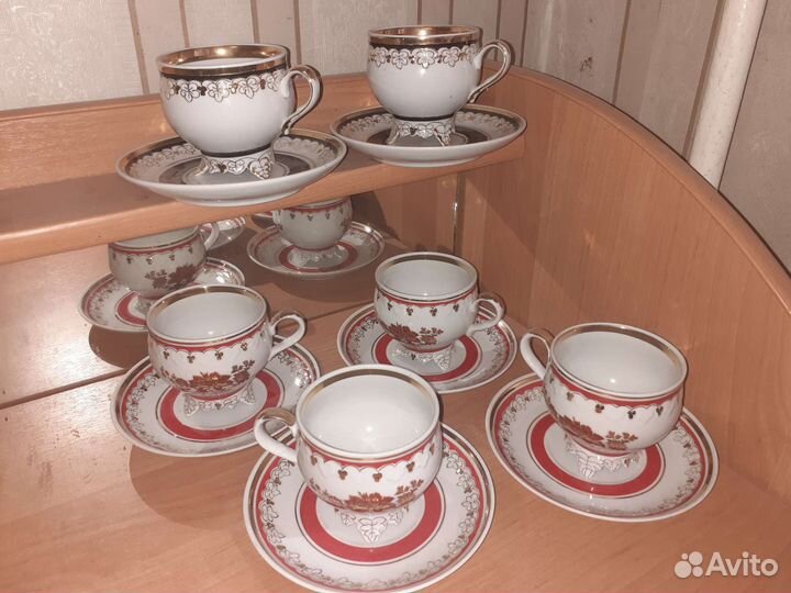 Чайные пары Дулево