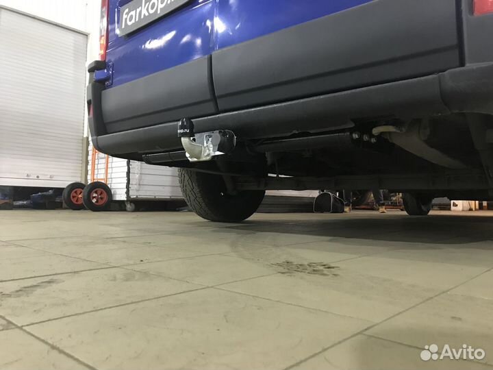 Фаркоп Лидер Плюс для Fiat Ducato (Соллерс) 2007-2