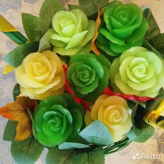 Мыльные букет