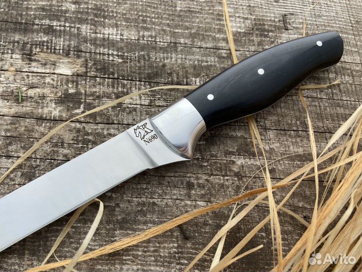 Нож для хамона сталь N690