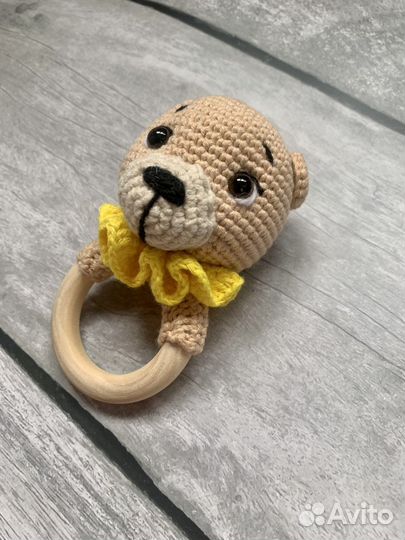 Погремушка вязаная
