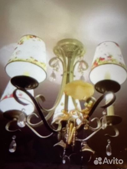 Стиль Прованс Люстра Италия, фоторамки, коробка