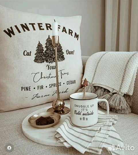 Чехол на подушку hm Чехол HM Home H&M Zara home