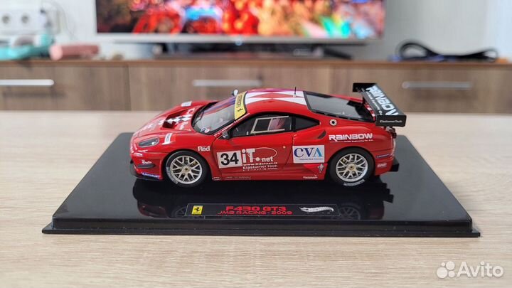 Ferrari F430 GT3 №34 1/43 Hot Wheels Elite