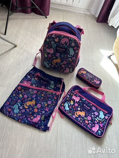 Ранец школьный Erhaft Кошки