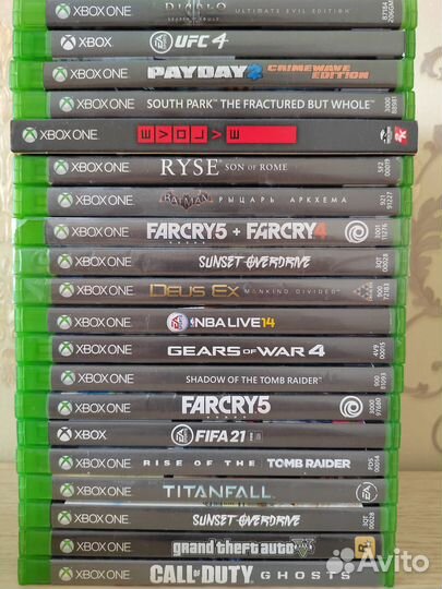 Диски для X box One, S,X/ series S,X/360 лицензия