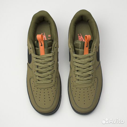 Кроссовки Nike Air Force 1 Low Green / Black