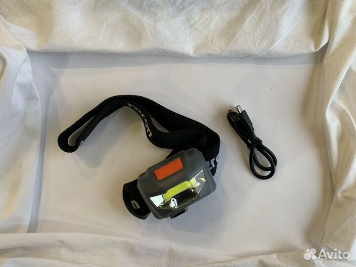 Налобный фонарь с аккумулятором