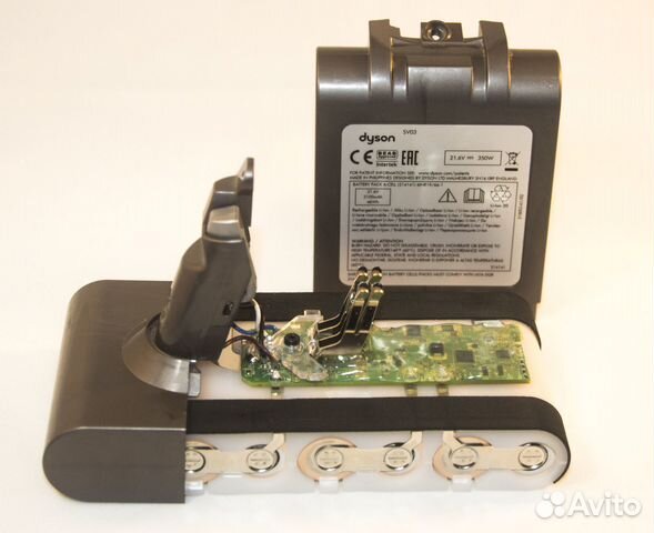 Ремонт акб Dyson, замена, прошивка. Гарантия