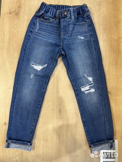 Джинсы uniqlo 5-6лет