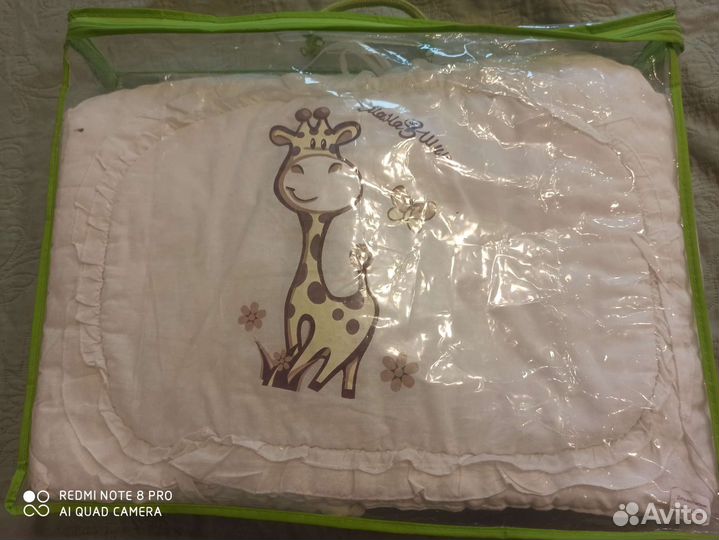 Бортики для детской кроватки