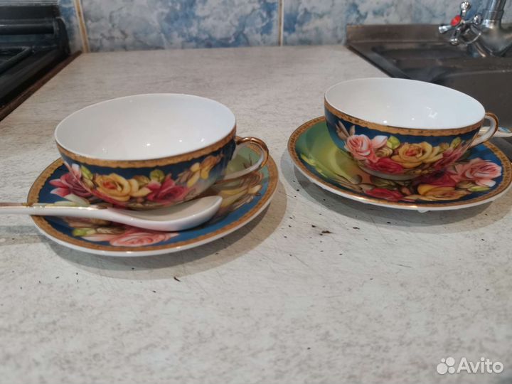 Чашка с блюдцем