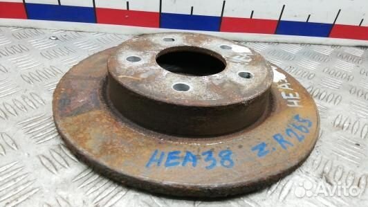 Диск тормозной задний mazda 3 1 (HEA38LR02)