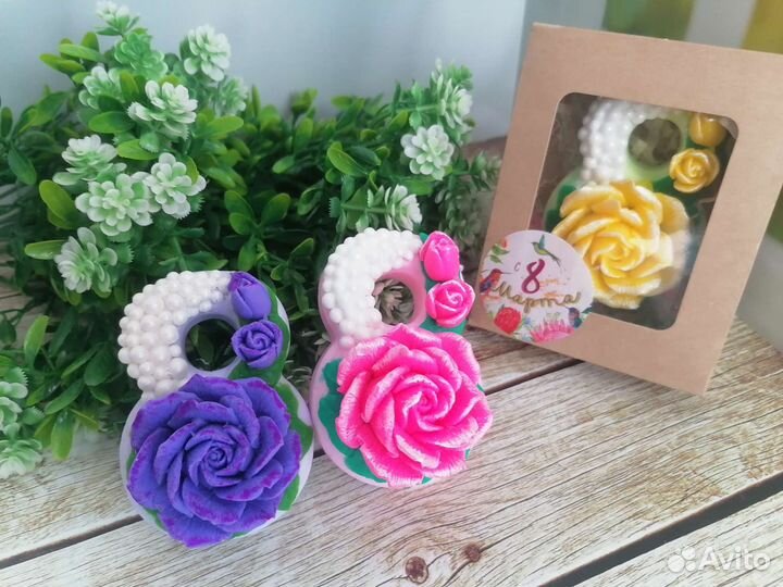 Мыло 8 марта