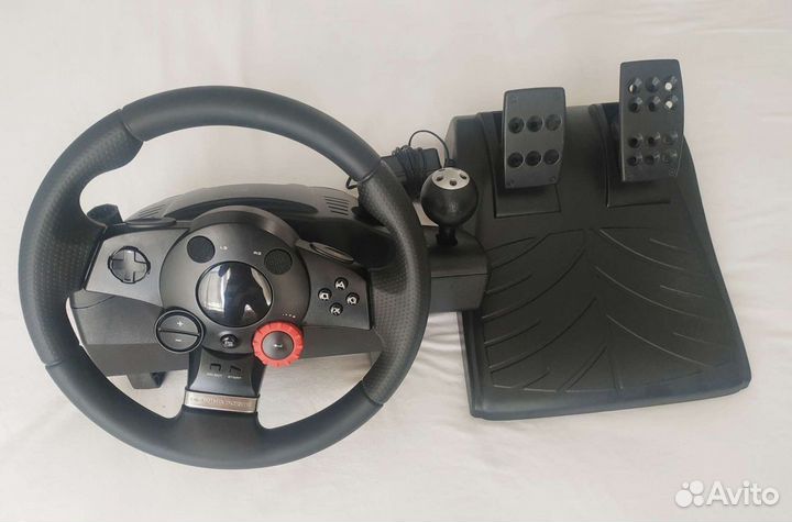 Logitech driving force gt в отличном сост