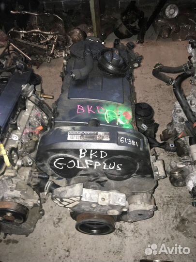 Двигатель в сборе 2.0 BKD (Volkswagen Golf)