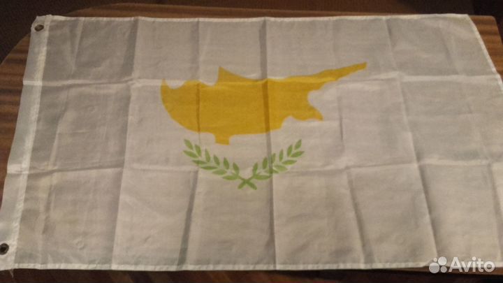 Флаг Кипра 100х60см синтетика новый