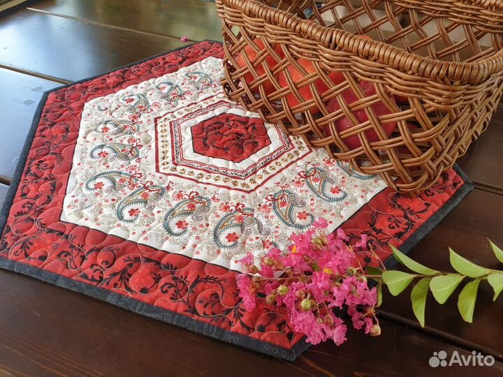 Салфетка в стиле пэчворк