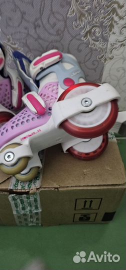 Роликовые коньки детские 25-28