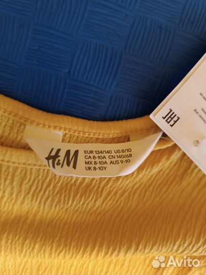 Платье для девочки h&m