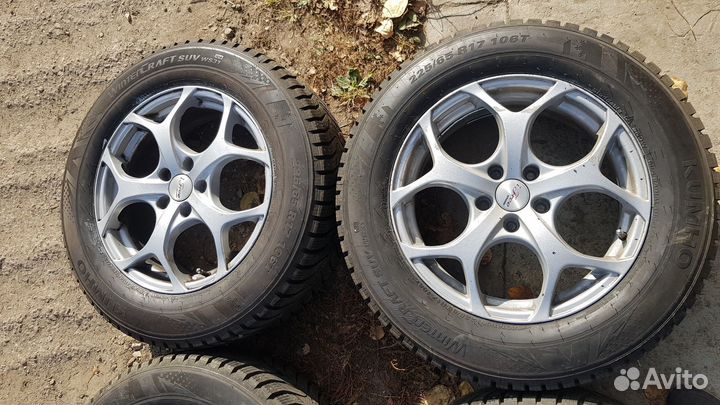 Зимние колеса Volkswagen Tiguan, Audi Q3 r17