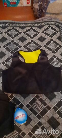 Костюм для похудения, бриджи и топ