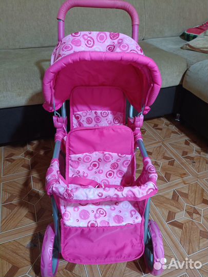 Коляска для двух кукол