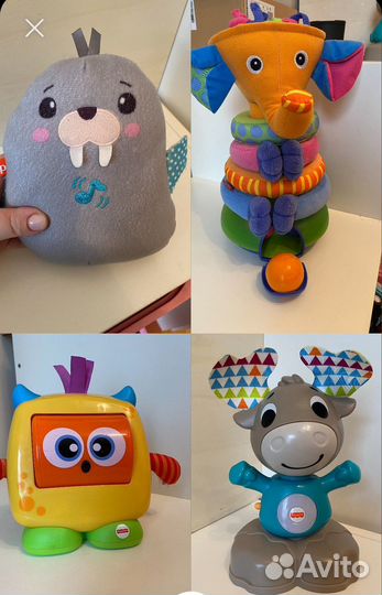 Детские игрушки Fisher Price и Tiny Love