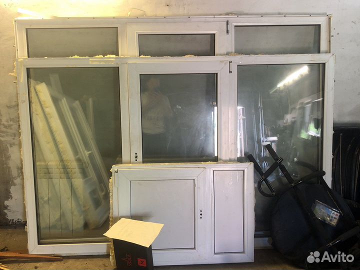 Окна пластиковые бу