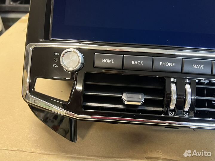Магнитола в стиле lexus Mitsubishi Pajero 4