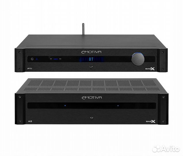 Стереокомплект усил Emotiva A2 + пред Emotiva PT-1