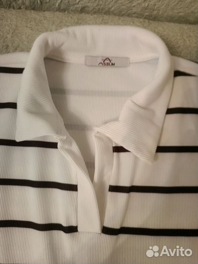 Лонгслив Поло оверсайз