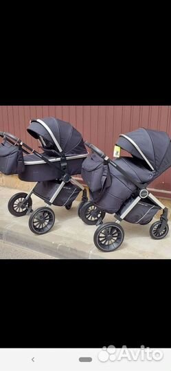 Новая модульная коляска Luxmom 750 3 блока