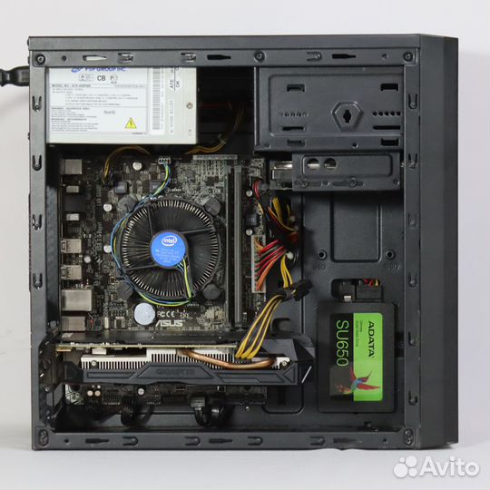 Бюджетный пк GTX 1060 3gb и Core i5 7400 + 8gb