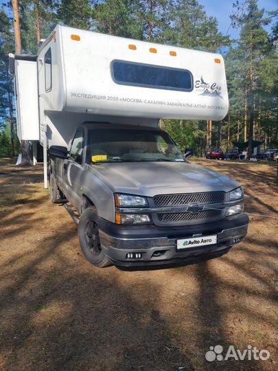 Chevrolet Silverado 5.3 AT, 2004, 75 500 км